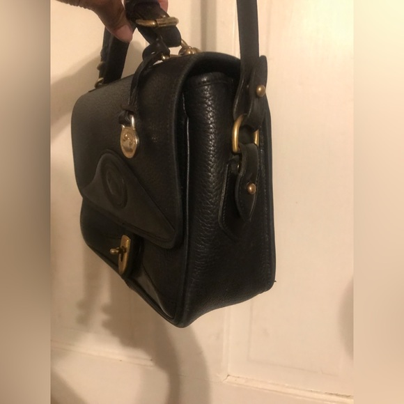 Dooney & Bourke Vtg. genuine leather bag, code # A8 005942, Made in USA - Picture 7 of 17